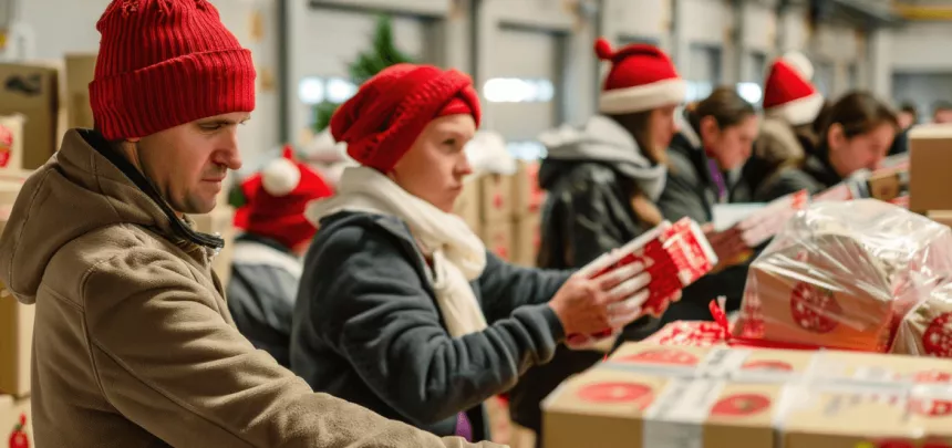 Тимчасова робота на Різдво: можливість підзаробити у святковий сезон